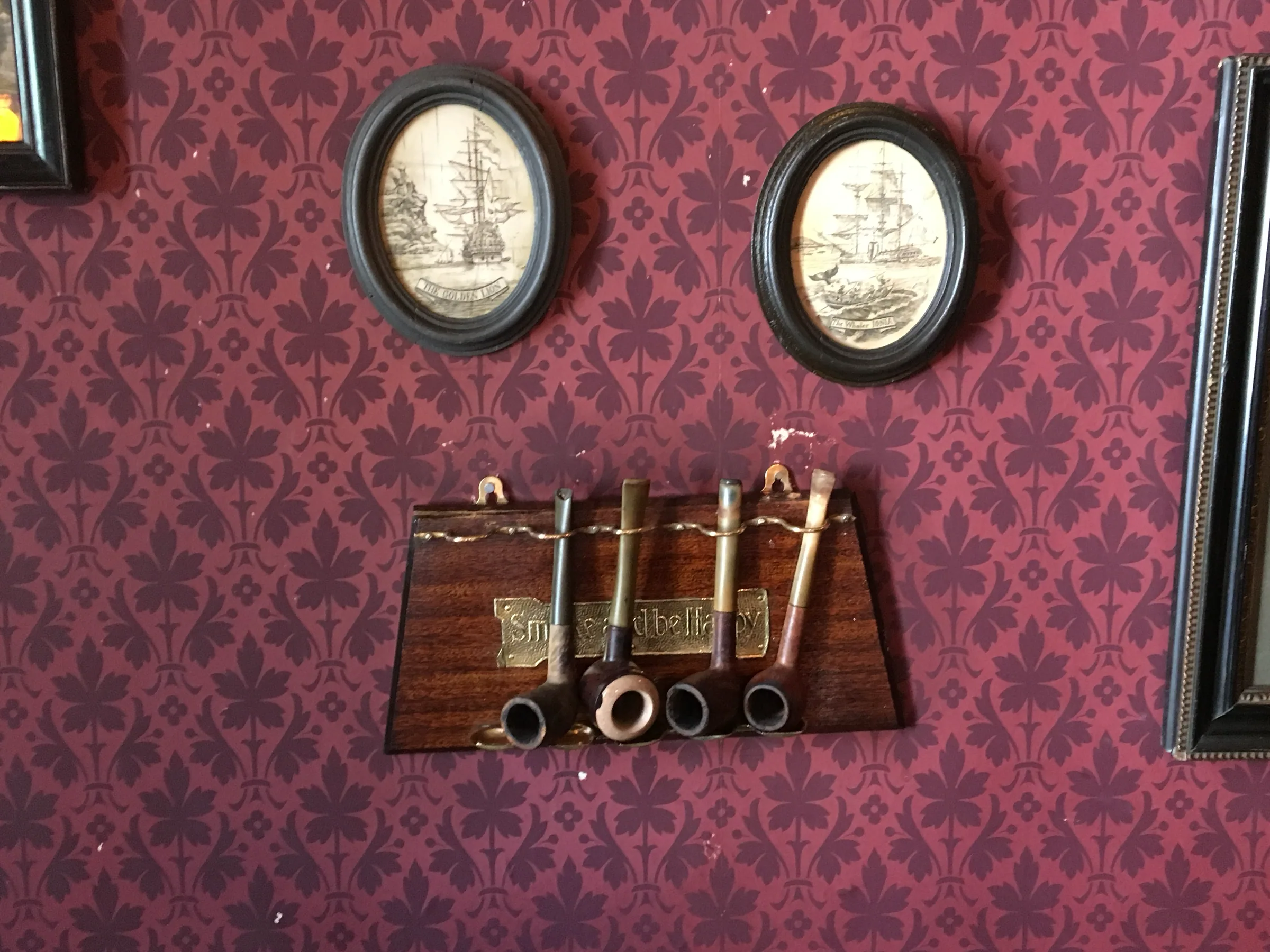 福尔摩斯博物馆内的原作主题展品