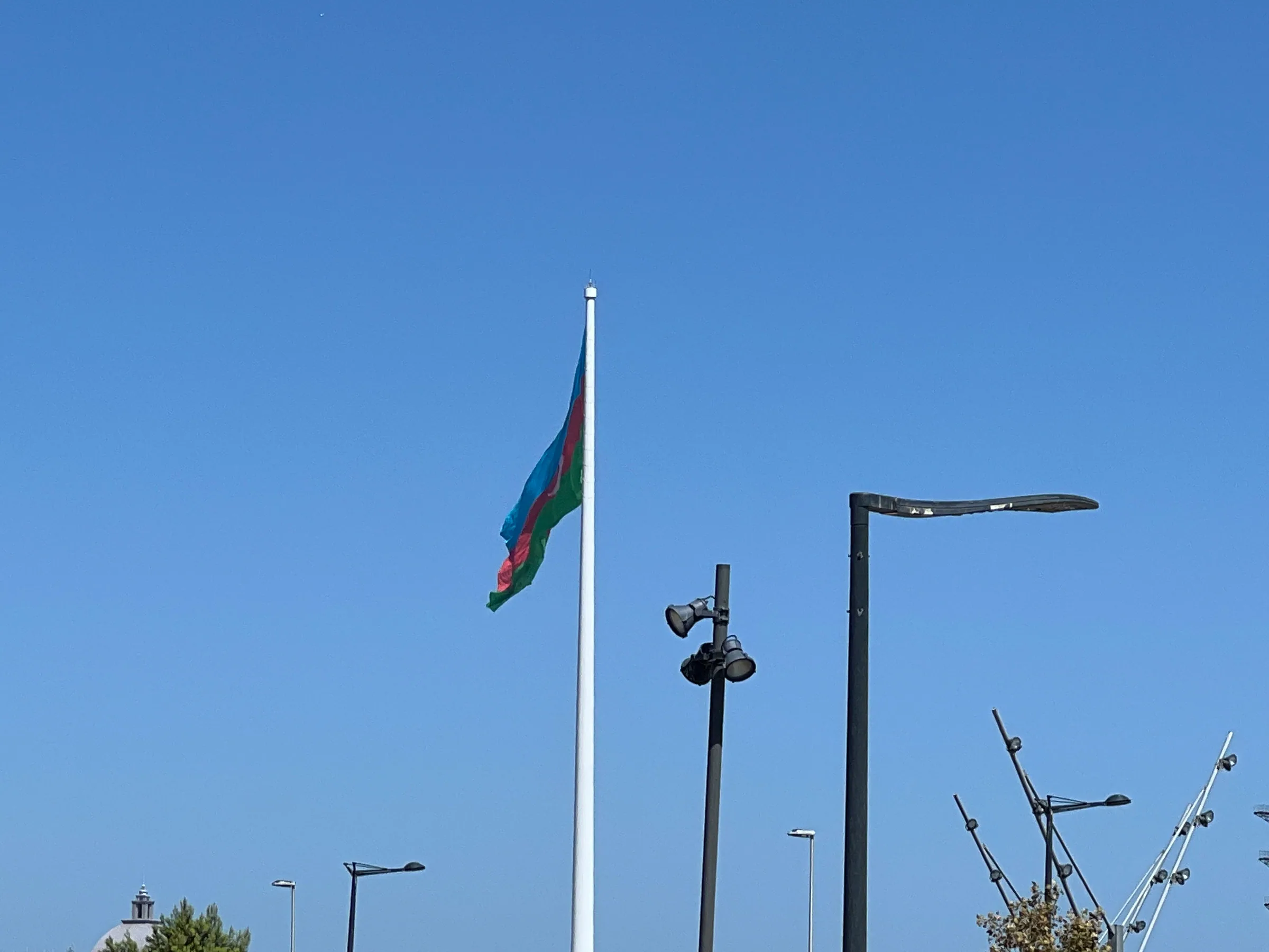 巴库巨型国旗地标