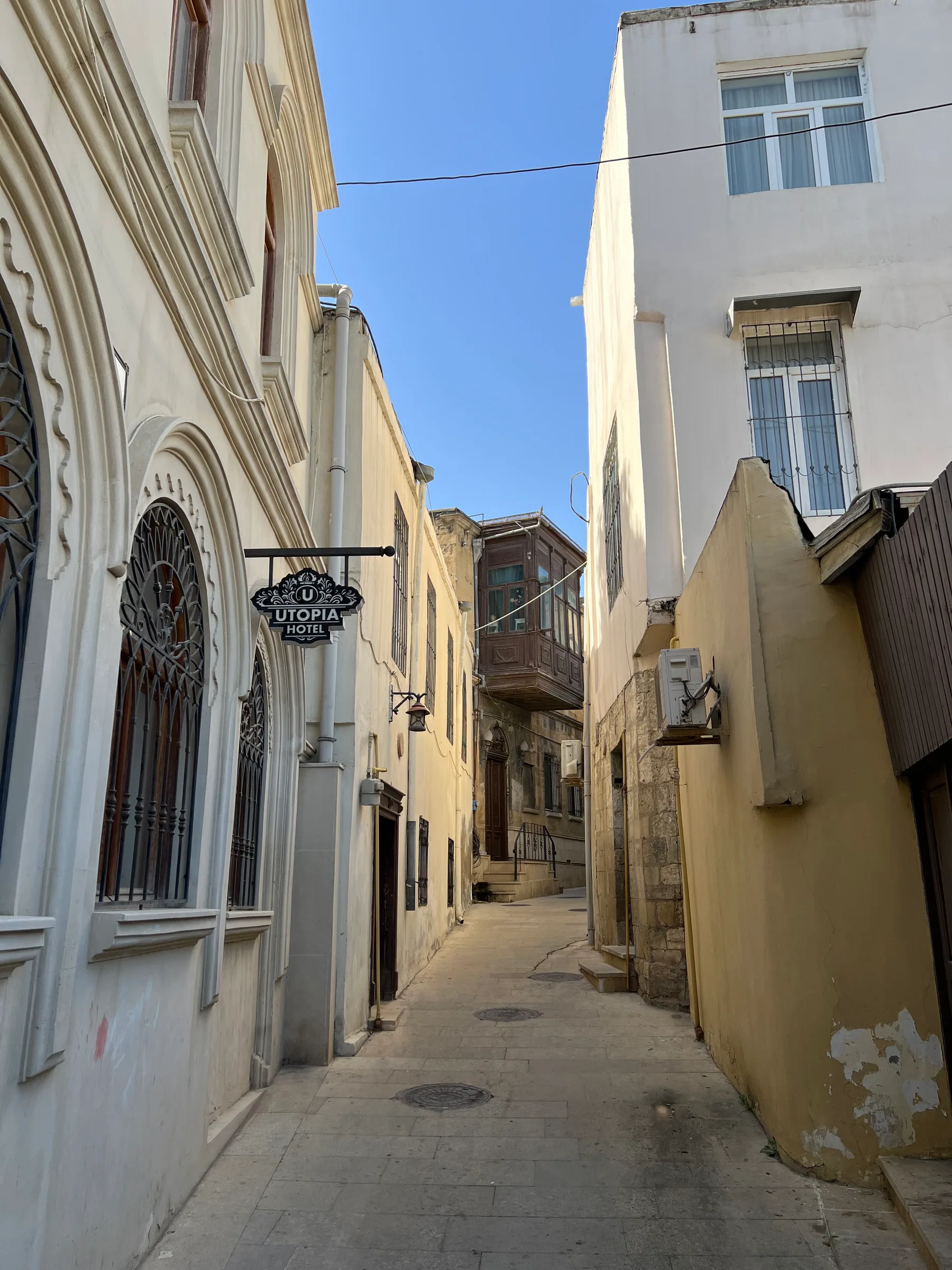 巴库古城建筑与街道