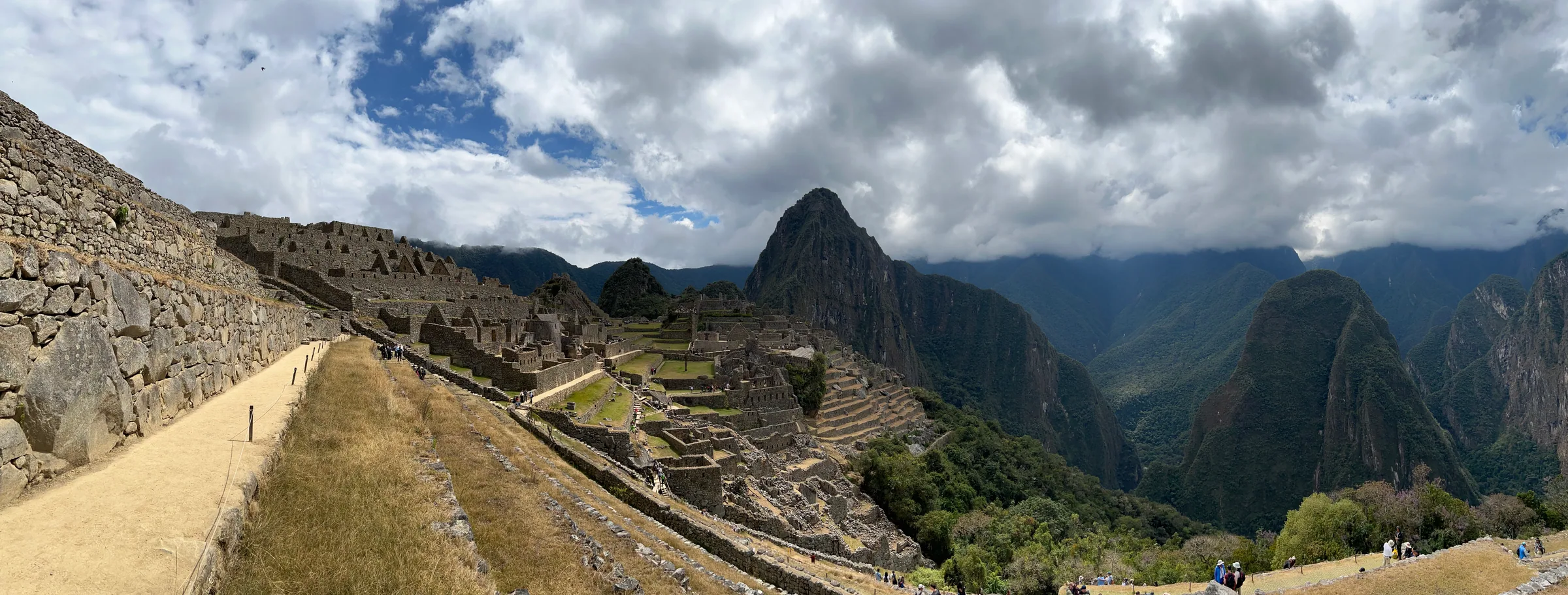 马丘比丘古城全景